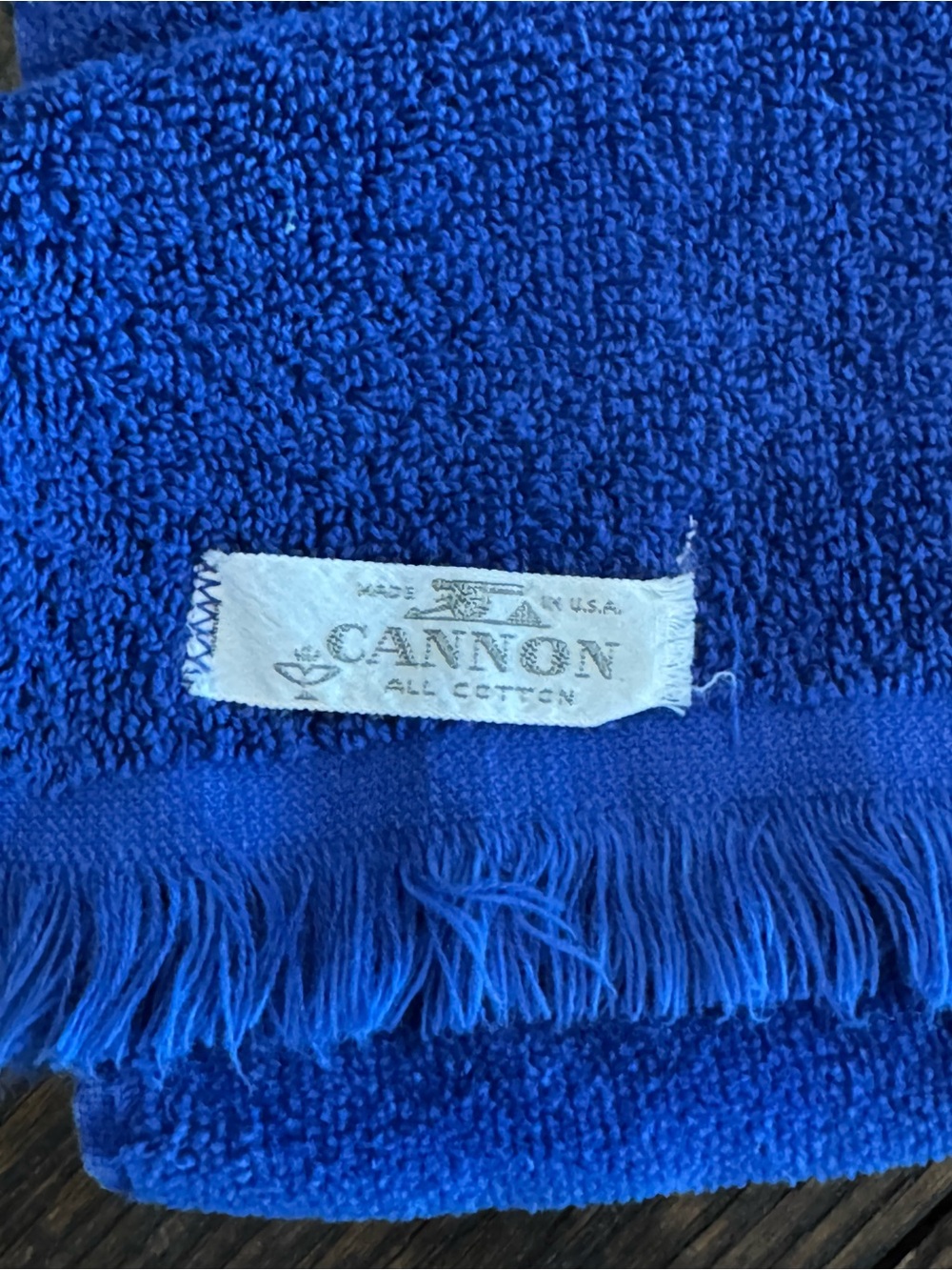 Blue Floral Embroidered Hand Towels - Canon - Picture 3 of 5